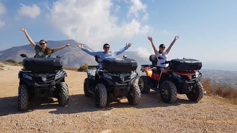 Santorini: ATV guided tour around the South of the island - Key Points