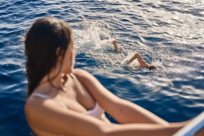 Santorini: Caldera Catamaran Cruise With Meal & Drinks - What to Bring