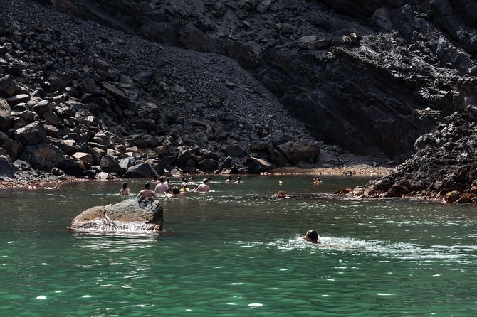 Santorini Caldera Cruise Tour (Volcano, Hot Springs, Thirassia) - Palea Kameni Hot Springs