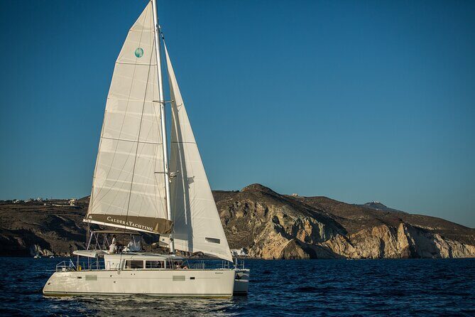 Santorini Caldera Gold Day Cruise with BBQ on board and Open Bar - What’s Included and What’s Not