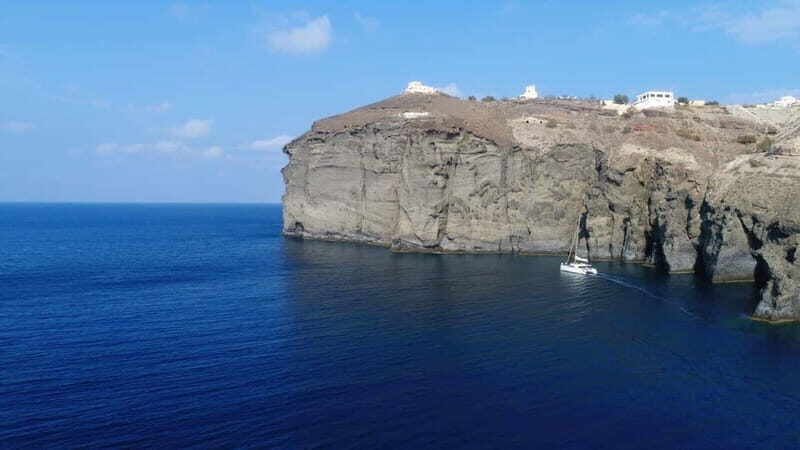 Santorini: Caldera Sail & Swim Tour for Cruise Travelers - An Authentic Approach to Santorini