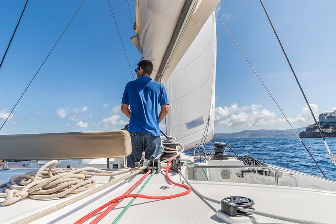 Santorini Caldera Sailing Tour with BBQ Lunch and Drinks - Key Points