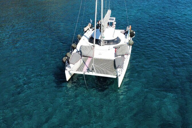 Santorini Catamaran Cruise  5-Hour Private Sailing Experience - Key Points