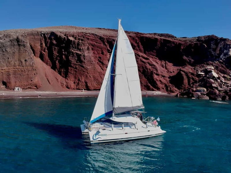 Santorini: Catamaran Cruise with Food and Drinks - What to Expect from This Santorini Catamaran Cruise