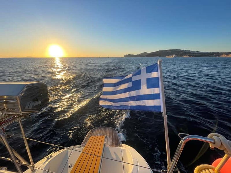 Santorini: Catamaran Cruise with Food and Drinks - FAQs
