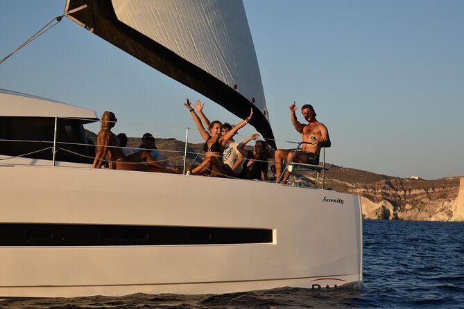 Santorini Catamaran Cruise with Fresh Meal and Open Bar - Who Will Love This Cruise?  