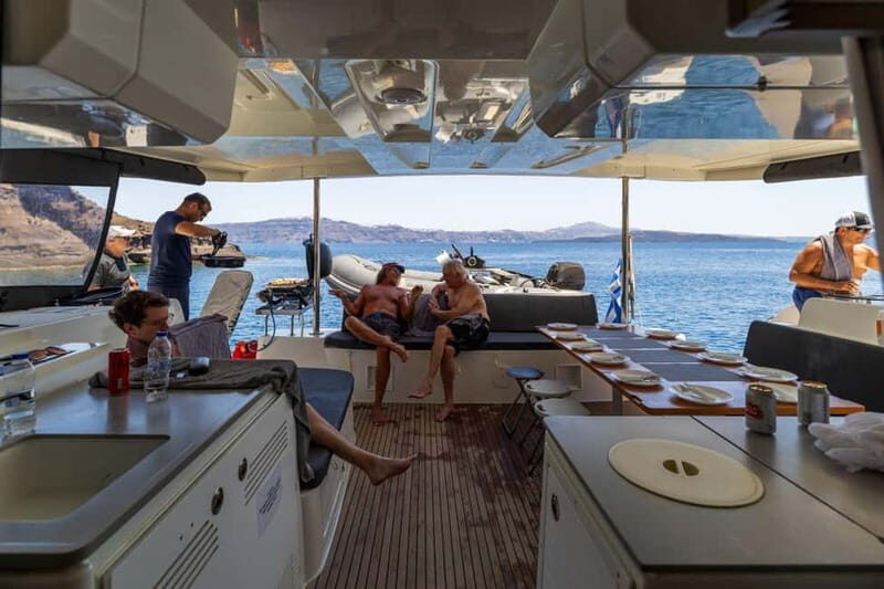 Santorini: Catamaran Cruise with Fresh Meal & Open Bar - Practical Considerations