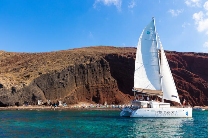 Santorini: Catamaran Cruise with Meals and Drinks - What’s Included and What to Bring