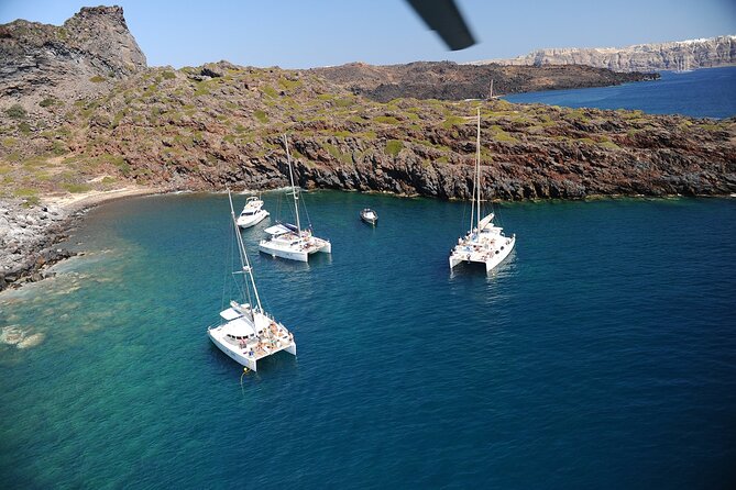 Santorini Classic Catamaran Cruise With Meal Drinks and Transfers - Cancellation Policy