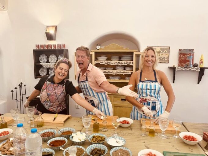 Santorini: Cooking Class, Local Menu and Dessert With Wine - Frequently Asked Questions