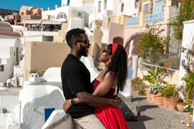 Santorini couple photoshoot with 50 edited photos! - A Closer Look at the Santorini Couple Photoshoot Experience