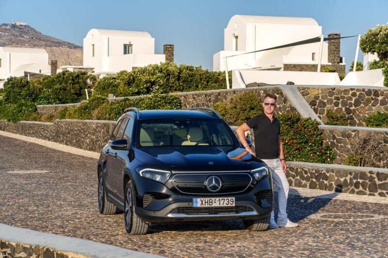 Santorini: Customized Private Guided Tour in a Mercedes EQB - An Elegant Way to Explore Santorini