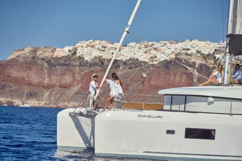 Santorini: Day Luxury Catamaran Cruise with Meal & Drinks - An In-Depth Look at the Experience  