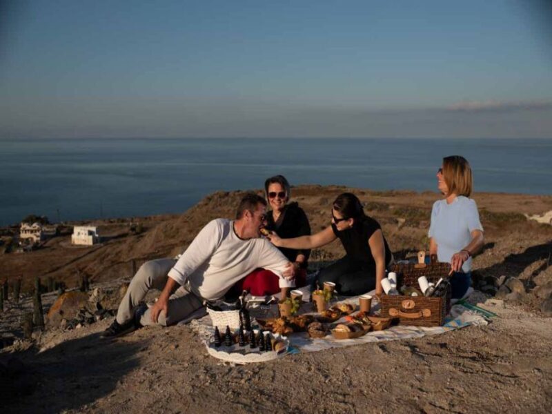 Santorini: Day or Sunset Picnic - Key Points