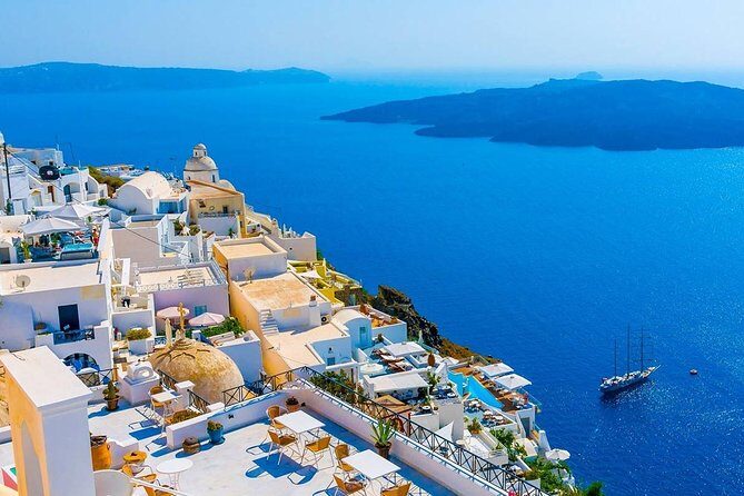 Santorini Day-Trip rent a minivan with driver - Key Points