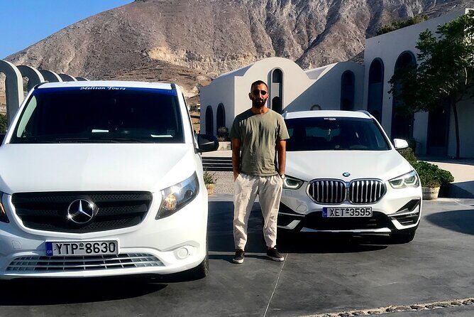 Santorini Elegance:Premium Transfer Services for Airport and Port - Key Points