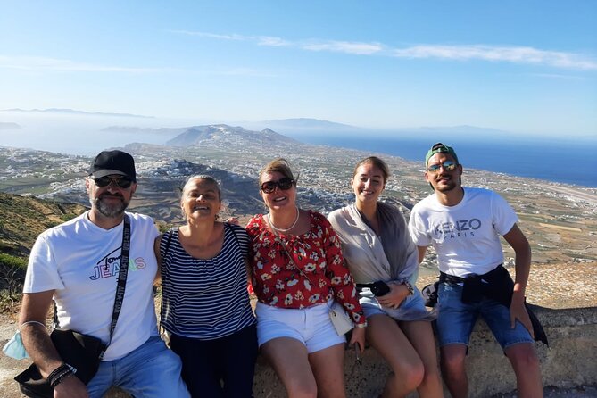 Santorini First-Time Visitors Private Tour With Wine Tasting - Tour Confirmation and Accessibility