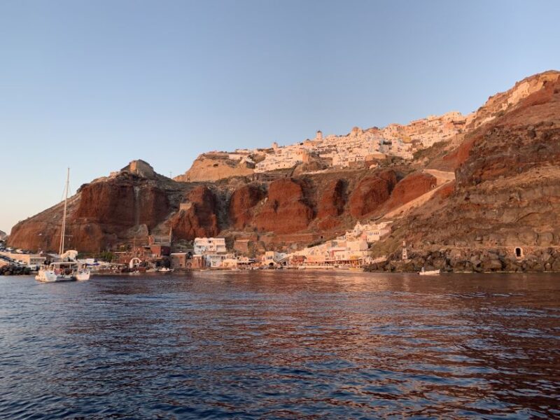 Santorini Fishing Tours - Private Santorini Boat Tours - Included Amenities
