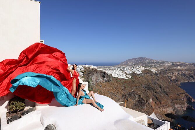 Santorini Flying Dress Photography - Analyzing the Value