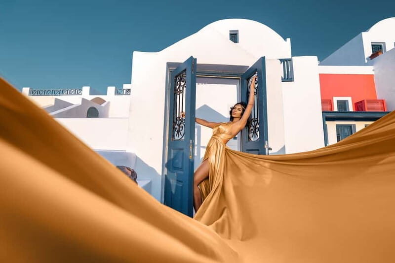 Santorini: Flying Dress Photoshoot - The Experience: What You Can Expect