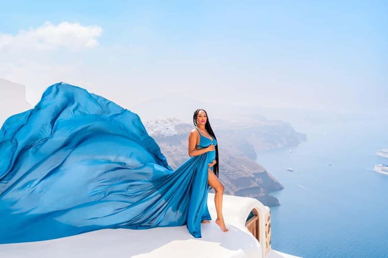 Santorini Flying Dress Photoshoot - What’s Included and What’s Not?