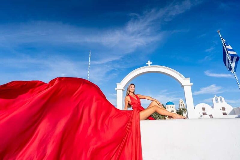 Santorini Flying Dress Photoshoot - Why Choose This Photoshoot?
