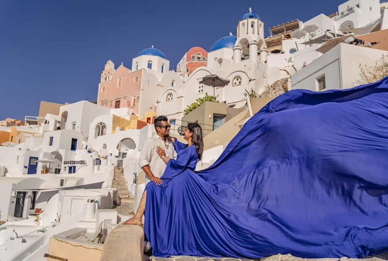 Santorini: Flying Dress Photoshoot Private Entry to Blue Dom - The Sum Up: Is it Worth It?