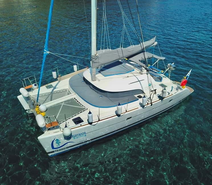 Santorini: Full-Day Catamaran Cruise, with Food|Drinks - The Sum Up