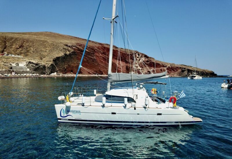 Santorini: Full-Day Catamaran Cruise, with Food|Drinks - Setting Sail: What You Can Expect