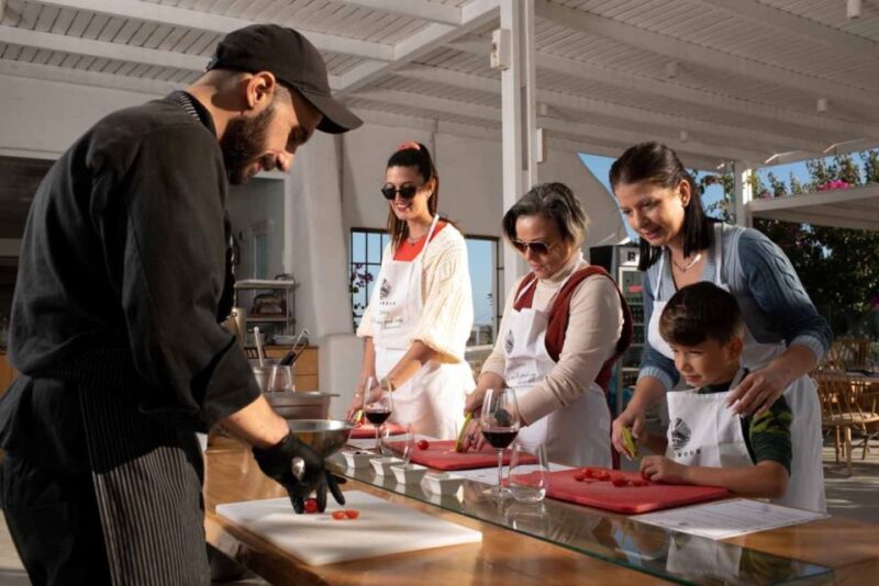 Santorini: Greek Food Cooking Class With Wine Tasting - Activity Highlights