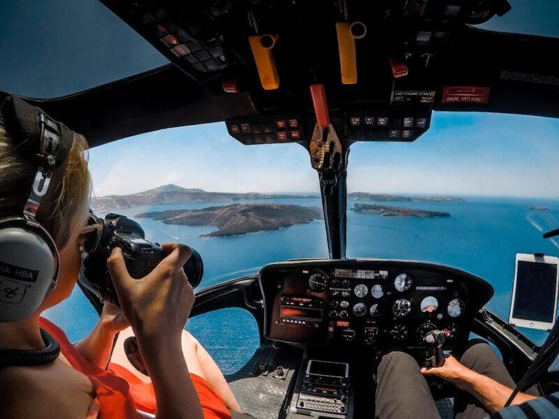 Santorini Helicopter Tour 20 minutes - A Closer Look at What You Can Expect from the Tour