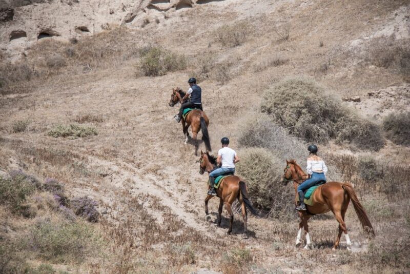 Santorini: Horse Riding Trip to Black Sandy Beach - Pricing and Booking