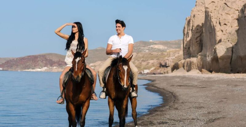 Santorini: Horseback Riding on the Black Sandy Eros Beach - Why This Tour Is Worth Considering