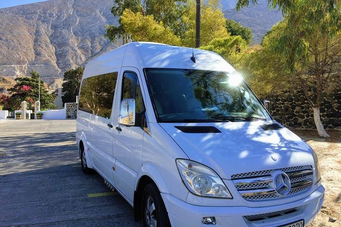 Santorini Hotel-Villas Transport & Transfer Services - Confirmation and Taxes