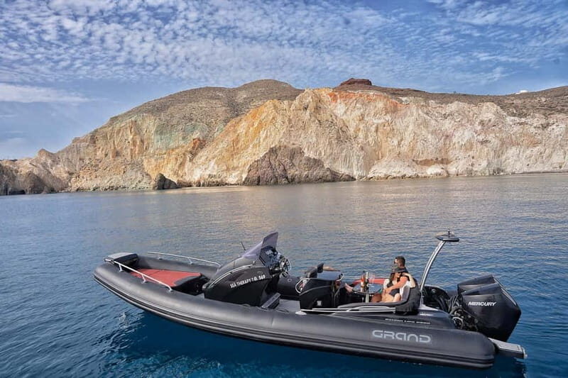 Santorini : Luxury Rib rental with Captain & Fuel included - A Detailed Look at the Santorini Luxury Rib Experience