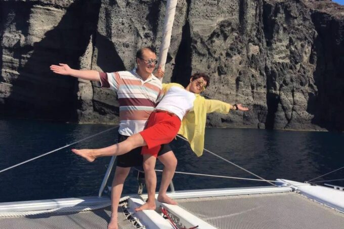 Santorini: Morning or Sunset Cruise With Gourmet Meal - Frequently Asked Questions