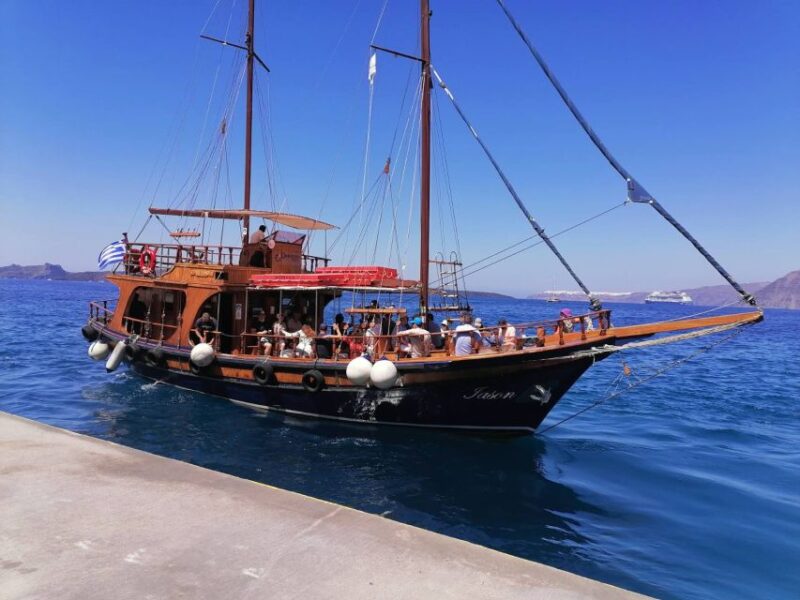 Santorini: Mythical Day Trip to Akrotiri With Volcano Cruise - Participant Information