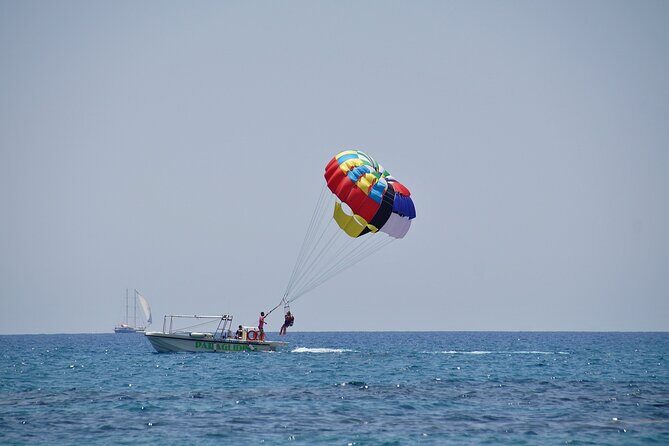 Santorini: Parasailing Flight Experience at Black Beach - Key Points