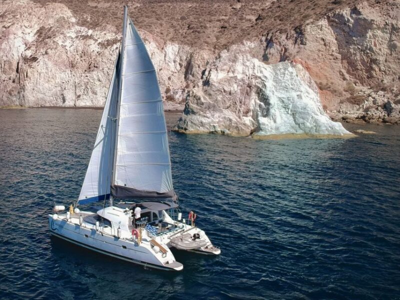 Santorini: Private All-In Catamaran Cruise, with Food|Drinks - An In-Depth Look at the Santorini Catamaran Experience