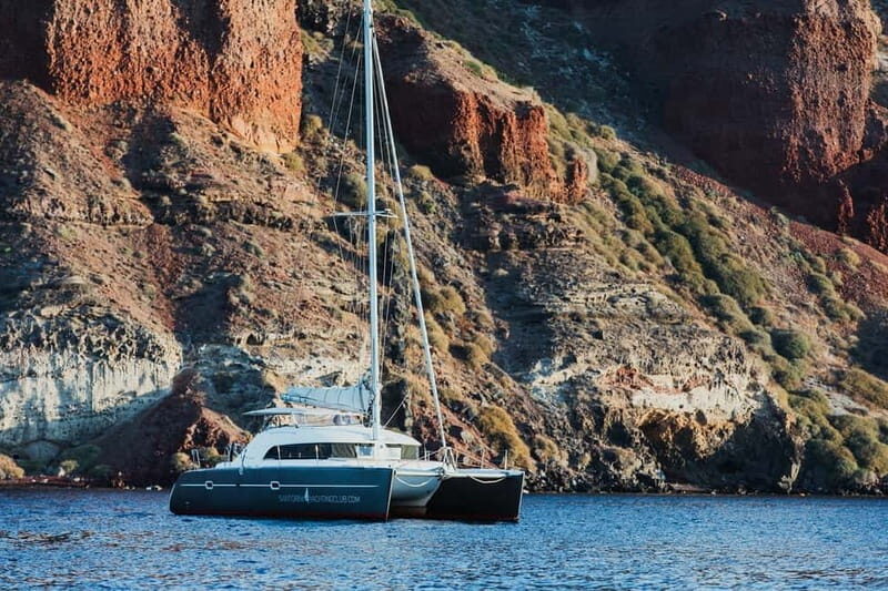 Santorini: Private Catamaran Cruise with BBQ Meal and Drinks - The Meal & Drinks: A Culinary Highlight