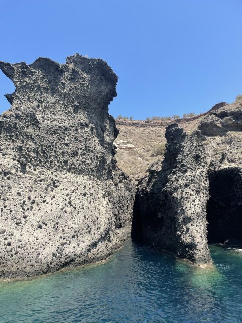 Santorini: Private Catamaran Excursion With Food and Drinks - Experience Highlights