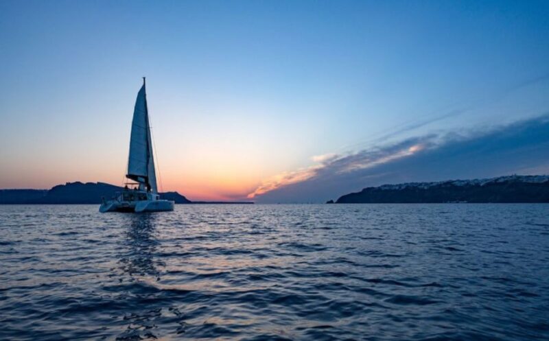 Santorini: Private Sunset Cruise With Dinner and Drinks - Inclusions