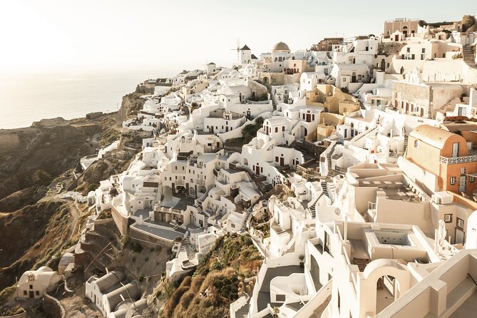 Santorini: Private Tour in the Picturesque Village of Oia - Enjoying Panoramic Views From Cliffside