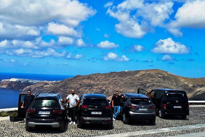 Santorini Private Transfer between Airport or Port and Santorini - Drop-off Service