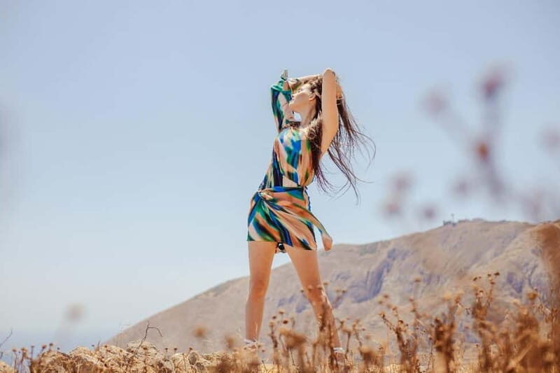 Santorini: Pyrgos Village Cinematic Photoshoot Experience - The Value of Professionally Edited Photos