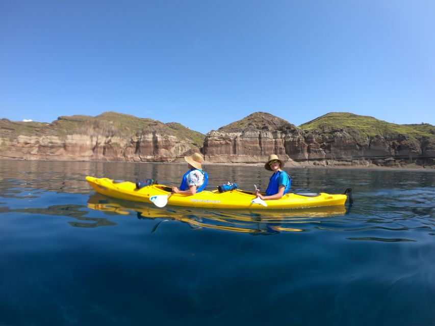 Santorini: Sea Caves Kayak Trip with Snorkeling and Picnic - Who Should Consider This Tour?