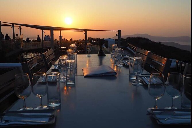 Santorini Small-Group Sunset Wine Tour With Santo Winery Sunset - Savor Santorini Wines and Tapas