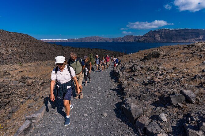 Santorini Tour of Caldera with Glass bottom Boat - The Underwater Reef and Final Views