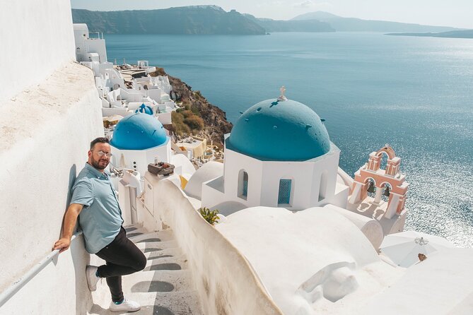 Santorini Vacation Photoshoot - Preparing for the Photoshoot