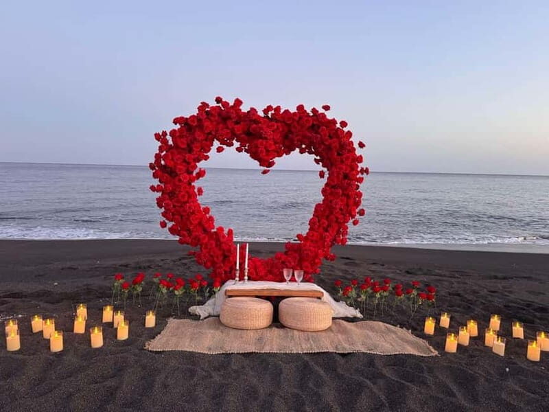 Santorini: Vlychada Beach Dreamy Proposal with Heart Arch - FAQ